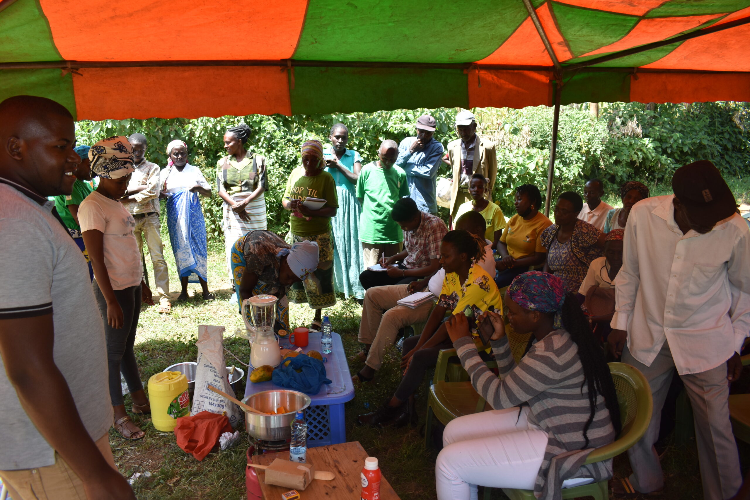 Value addition training for community farmers